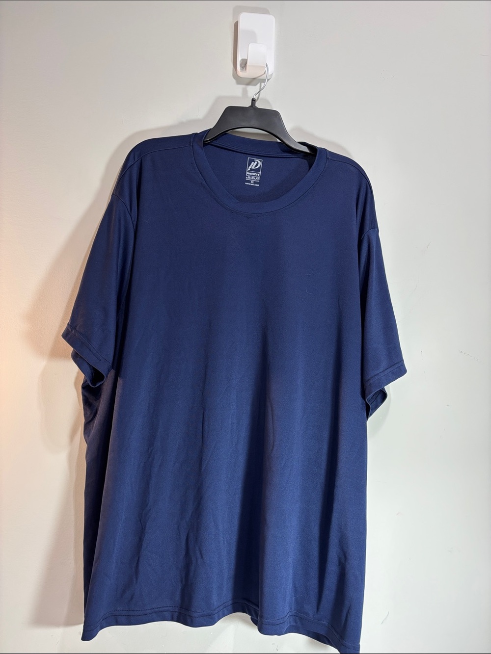 Haband Navy Short-Sleeve Crewneck Tee. 0326
